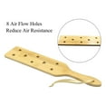 thumbnail image 3 of Wooden Paddle with Airflow Holes Unfinished Wooden Paddle for Craftwood DIY 13.4*2.9*0.4in, 3 of 6
