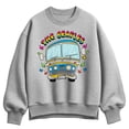thumbnail image 2 of The Beatles - Magical Mystery Tour Bus - Women's Oversized Fleece Crew Sweatshirt, 2 of 4