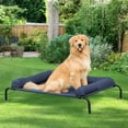 thumbnail image 6 of Cooling Elevated Dog Bed for Large Dogs, Portable Indoor & Outdoor Raised Dog Bed with Breathable Mesh, Chew Proof Pet Hammock Cots with Removable and Waterproof Bolsters, 6 of 12