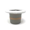 thumbnail image 1 of Orinal para recien nacido Tiny Undies gris para entrenamiento de orinal 100 algodon sin tenir, 1 of 5