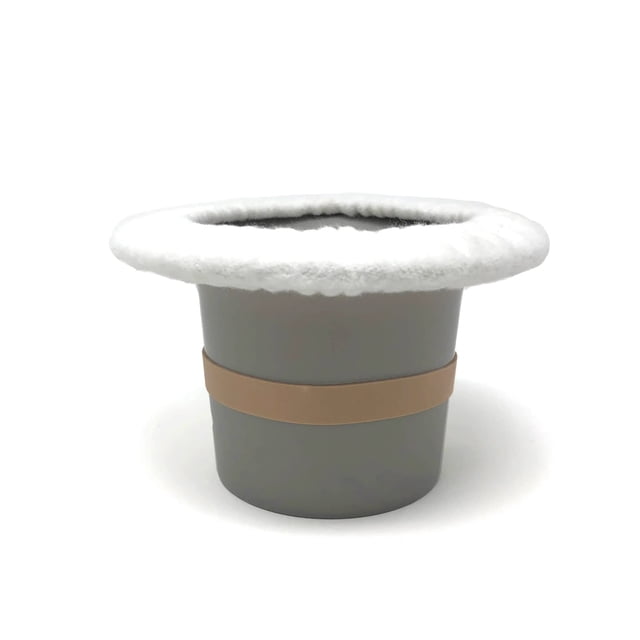 Orinal para recien nacido Tiny Undies gris para entrenamiento de orinal 100 algodon sin tenir