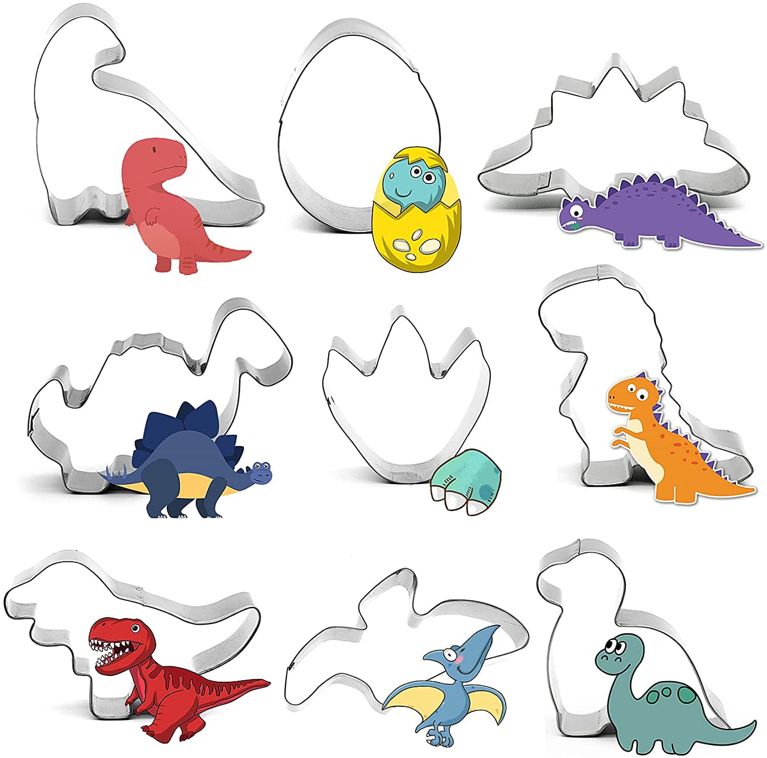 Dinosaur Egg 4 Cookie Cutter Dinosaur Egg 4 Cookie Cutter