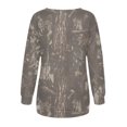 thumbnail image 4 of Camo Sweatshirt for Women Maple Leaf Printed Oversized Crew Neck Sweatshirt Trendy Long Sleeve Fall Tops Camo Hoodie Abercrombie, 4 of 4