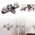 thumbnail image 2 of Holder Mop Hanger No Punching Required Hanger Organizer For Bathroom Kitchen ，Utility Room，Laundry Room Home Garden Garage Storage And Organization Rack Hooks Heavy Duty Hat Hooks for Baseball Caps, 2 of 7
