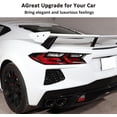thumbnail image 3 of TINKI Real Carbon Fiber Tail Light Eyebrow Strip Trim Compatible with Chevrolet Corvette C8 Stingray 2020-2023, Auto Rear Light Lamp Eyebrow Decoration Strip Sticker, 3 of 10