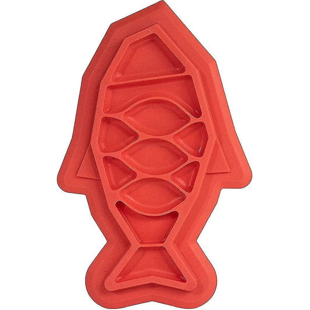Cuenco de comida lenta antiasfixia para mascotas, cuenco de comida lenta Universal para gatos y perros, 1 pieza, color rojo