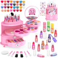 thumbnail image 1 of Set de maquillaje Balnore de 53 piezas para niñas, 1 of 7