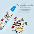 thumbnail image 3 of Miss Mouth's Messy Eater Stain Treater Spray - 4oz & 10 Wipes Stain Remover - Newborn & Baby Essentials - No Dry Cleaning Food, Grease, Coffee Off Laundry, Underwear, Fabric, 3 of 6
