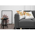 thumbnail image 3 of Ambesonne Fall Throw Pillow Cover 2 Pack, Autumn Foliage Maple Leaf, 16", Yellow Orange, 3 of 5