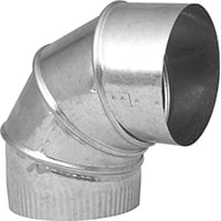 - Imperial GV0322-C Adjustable Stove Pipe Elbow, 90 deg, 3 in 8 Pack