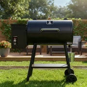 Z GRILLS BBQ Master Wood Pellet Grill & Smoker 8 in 1 Grill Auto Temperature Control, 567 sq.in Cooking Area for Outdoor Cooking
