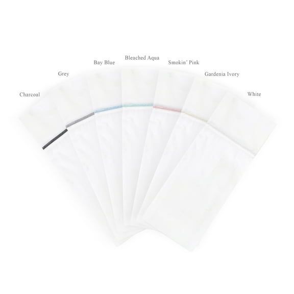 MELANGE HOME Percale Single Marrow Embroidery Bed Sheet Set & Pillowcase Pair