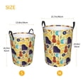 thumbnail image 3 of Easygdp Musical Instruments for Large Dirty Clothes Hamper, Lightweight Storage Basket, Household Laundry Bag with Handle-Medium, 3 of 6