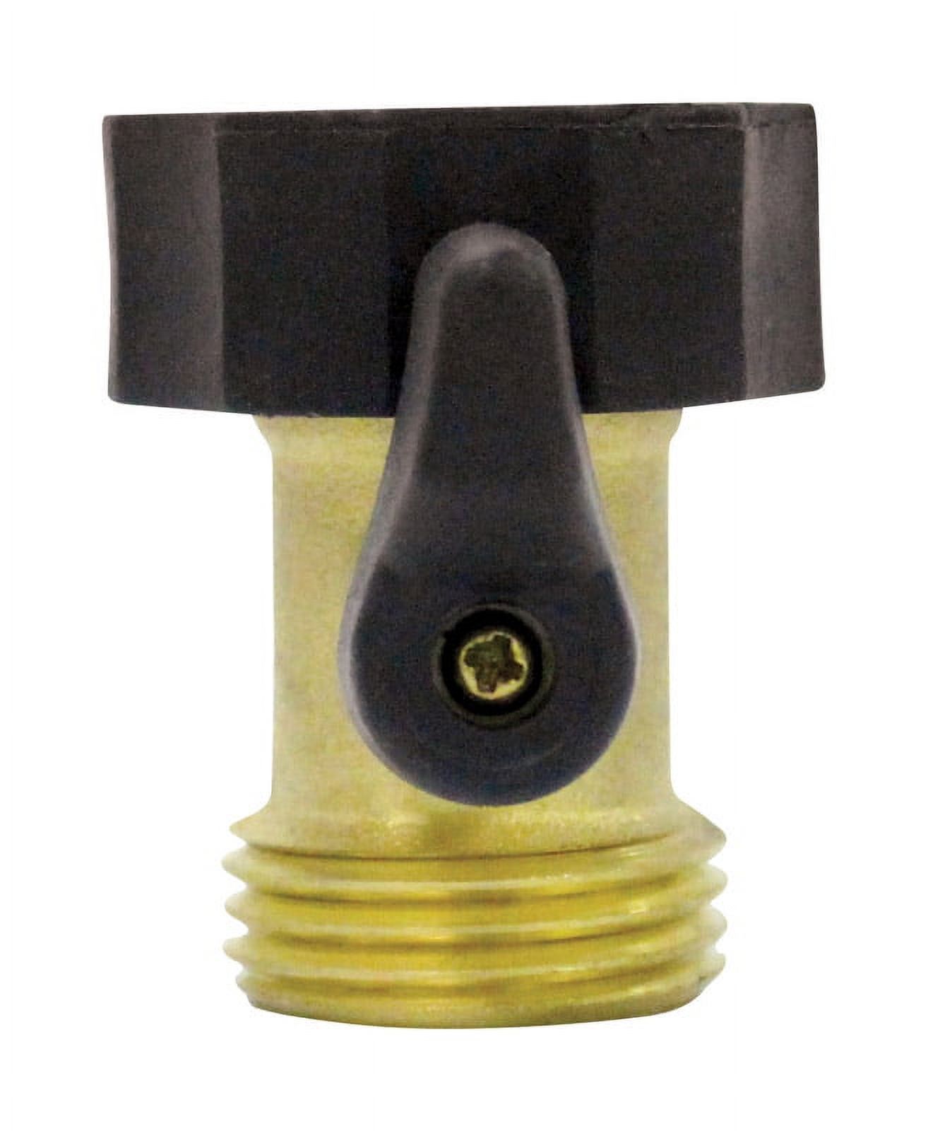 Gilmour 5/8 in. Brass Threaded Male Hose Shut-off Valve - image 2 of 2