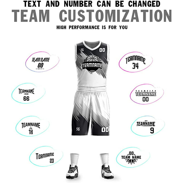 Men's Basketball Jerseys Custom Gradient Basketball Jersey Kit for