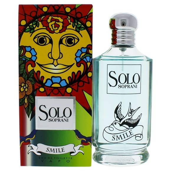 Solo Soprani Smile par Luciano Soprani pour Femmes - Vaporisateur EDT 3,3 oz