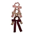 thumbnail image 7 of Time and Tru Women's Long Bow Hair Ties, 3-Pack, Blush, 7 of 7