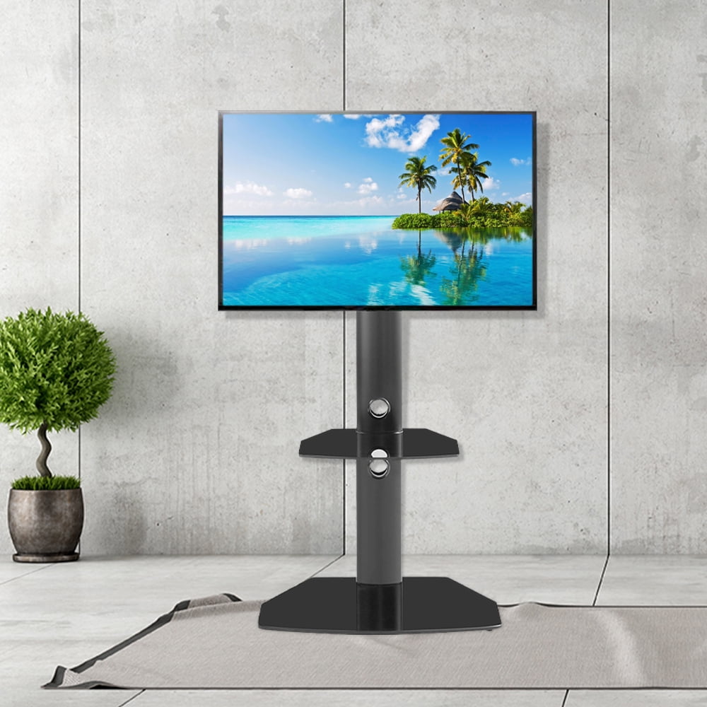Swivel Tabletop TV Stand Base, Universal Metal TV Stand, Suitable for