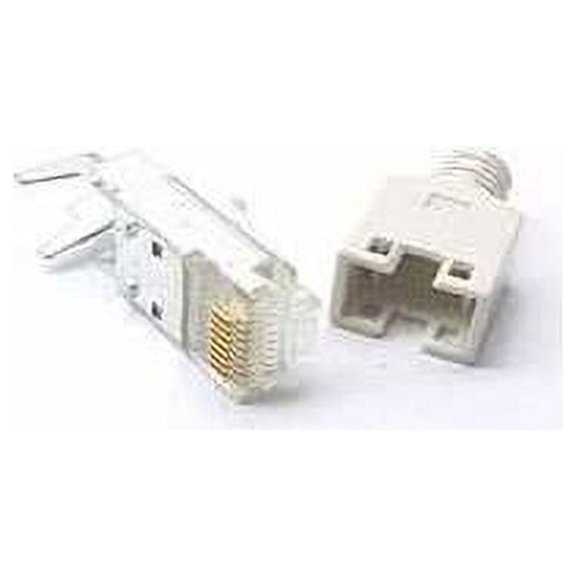 IEC MP08M-H RJ4508 Shielded Hooded Modular Plug for Stranded Wire