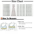 thumbnail image 2 of Hfnxid Women Plus Size Bras no Wire,ABCDEFG Cup Women Leopard-Print Front Buckles Underwear No Steel Close Bra, 2 of 6