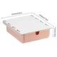 thumbnail image 2 of Cajón Caja De Almacenamiento Organizador De Tiro Oculto A Prueba De Polvo Perforación Libre Escritorio Parte Inferior Colgando Misceláneas Ocultas Caja De Clasificación Gabinete Soporte Pegado Vogacara HA026384-03, 2 of 7