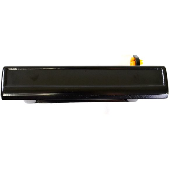 PT Auto Warehouse GM-3080S-FL - Outside Exterior Outer Door Handle, Smooth Black - Driver Side Front