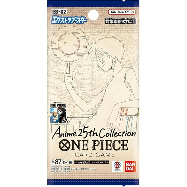 One Piece Card Game Extra Booster Anime 25th Collection EB-02