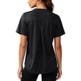 thumbnail image 3 of NELEUS Womens Workout Tops UPF 50+ Short Sleeve Shirts for Athletic Yoga Running Loose Fit Quick Dry T-Shirts,Black,US Size XL, 3 of 5
