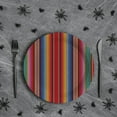 thumbnail image 3 of Horaldaily 40Pcs Halloween Paper Plates, Halloween AFN1Day of Cinco De Mayo Fiesta Colorful Stripes Plates for Party Birthday Holiday Dinner Event Disposable Tableware Supplies Decor, 9lnch, 3 of 3
