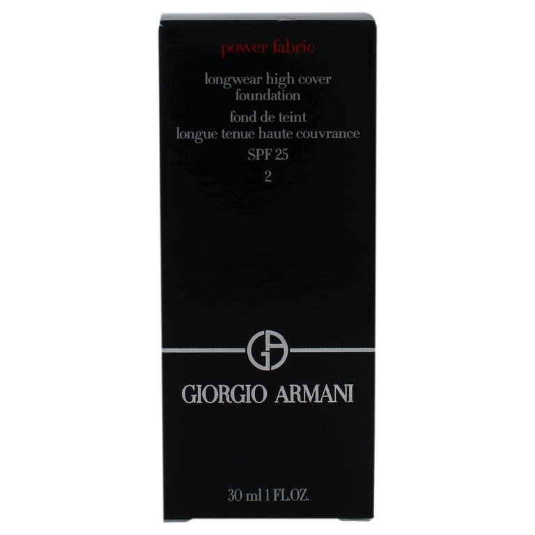 Giorgio Armani Power Fabric Longwear High Cover Foundation SPF 25 1 oz Walmart