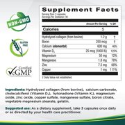 Genacol Bone & Joint – Calcium, Boron, Vitamin D3, Collagen, Joint Supplement, 30-Day Supply
