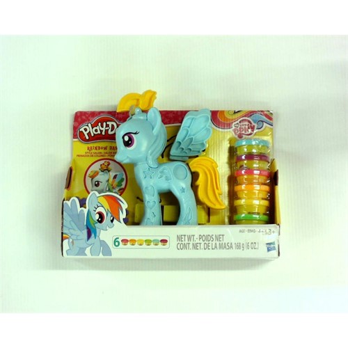 rainbow dash play doh