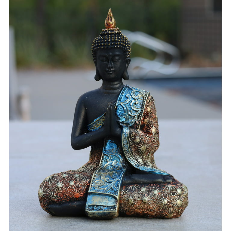 Namaskara Mudra Buddha Statue Buddha Statue for Home Meditation Gift 8  Inches Tall
