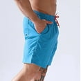 thumbnail image 6 of Men's Shorts Mens Workout Athletic Shorts Hiking Shorts Lightweight Running Workout Gym Shorts Stretch Waist Athletic Gym Short Mens Gym Shorts with Pockets, 6 of 7