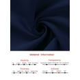thumbnail image 5 of DARING DIVA Women's Pencil Skirt with High Waist and Split Back M Navy Blue, 5 of 6