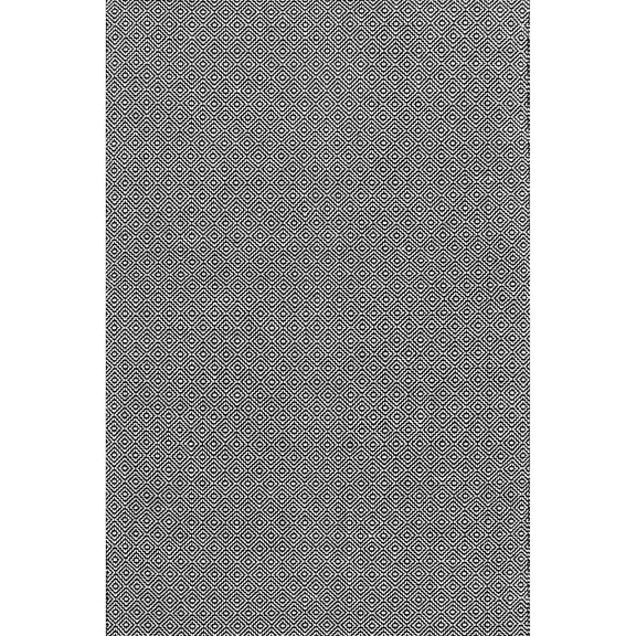 nuLOOM Lorretta Hand Loomed Area Rug, 5' x 8', Black