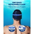 thumbnail image 4 of TFixol G6200M Anti-Fog Swimming Goggles with Multicolor Lens, Silicone Frame, and Logo Print for Enhanced Protection and Style in Blue Holographic Finish, 4 of 6
