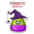 thumbnail image 1 of Cinta de grogrén impresa para Halloween, accesorios de costura para manualidades, molde de resinas planas, 5 yardas, 10 piezas 55334, 1 of 4