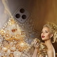 thumbnail image 4 of iPhone 11 Pro Max Bling Case,Women Girls 3D Luxury Sparkle Diamond Crystal Rhinestone Pumpkin Car Charm Pendant Glitter Protective Case Cover Premium Gems, Made with Ingenuity, 4 of 12