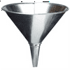 Plews Edelmann FUNNEL 8IN. DIA. 2 QUART GALV. STEEL BANDED TOP