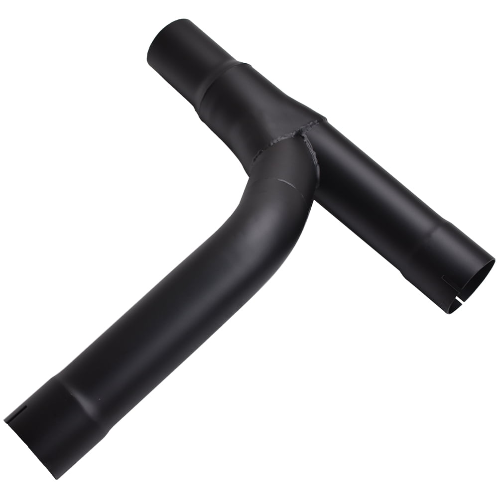 Panlongic Stainless Steel Long Tube Exhaust Manifold Headers Black For Chevy GMC Silverado/Sierra 4.8L/5.3L/6L 1999-2006
