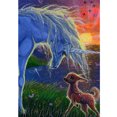 thumbnail image 1 of Pintura de diamante (DE5926) 5D caballo alce cuadrado mosaico DIY Animal imagen 45x60cm Hugtrwg Para estrenar, 1 of 1