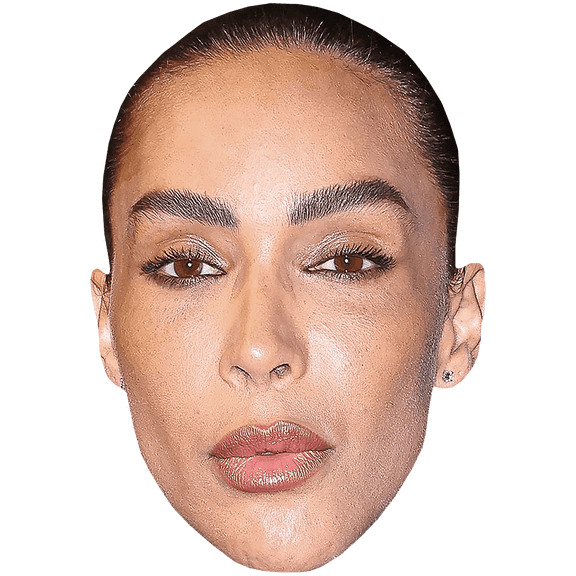 Ines Rau (Pout) Big Head. Larger than life mask.