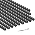 thumbnail image 1 of KFFKFF Balustres d'Escalier 51 Pack, Balustres d'Escalier en Aluminium de 36 Pouces, Rampe Ronde en Métal Imperméable de 3/4 Pouces, Rampe de Terrasse Creuse et Durable avec Embout de Forage 19, 1 of 9