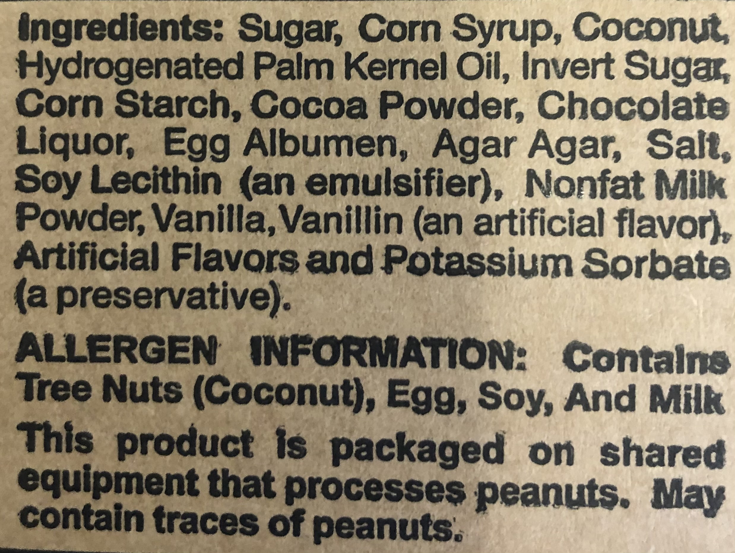 Idaho Spud Gift Mailer, 12 Count Box Idaho Candy Company Coconut Marshmallow Chocolate