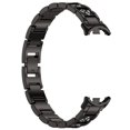thumbnail image 4 of Smart Watch Band Metal Replacement Strap Rhinestone Stainless Steel Watch Bracelet Wristband for Fitness Tracker Daily Wear, 4 of 5