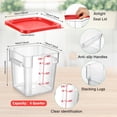 thumbnail image 2 of Recipiente de almacenamiento de alimentos Suclain Square Policarbonato 2 piezas, 2 of 6