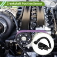 thumbnail image 2 of Unique Bargains No.508086 Crankshaft Position Sensor for CAT WHEEL LOADERS IT28G IT14G Sturdy Black Engine Crank CKP Sensor Metal Plastic 1 Pc, 2 of 6