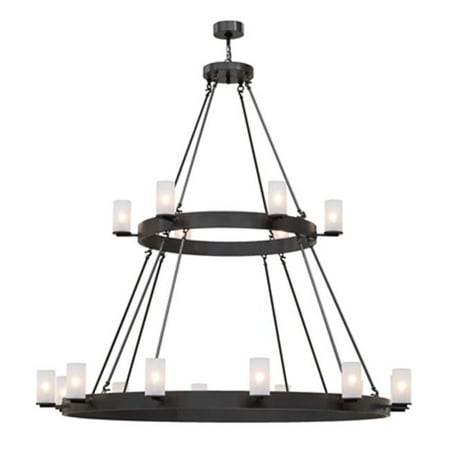 

Meyda 153502 72 in. Chappell 18 Light Two Tier Chandelier Timeless Bronze