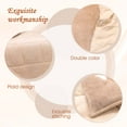 thumbnail image 4 of Eurhowing Queen Size Velvet Comforter Set 3 Pieces, Soft Fluffy Reversible Bedding Sets, All Season Lightweight Quilt Bedspread with 2 Pillow Shams, Beige, 4 of 10
